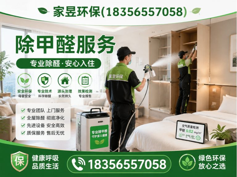 青浦区除甲醛服务展示图